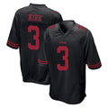 Odoa SF.49ers #3 Christian Kirk Player Black Alternate Home Game Stitched Jerseys