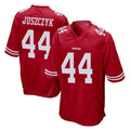 Odoa SF.49ers #44 Kyle Juszczyk Player Red Home Game Stitched Jerseys