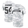 Odoa SF.49ers #54 Fred Warner Player Salute to Service Hoodies & T-Shirts Stitched Jerseys