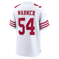 Odoa SF.49ers #54 Fred Warner White Player Game Stitched Jerseys