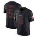 Odoa SF.49ers #5 Mike Evans Player Black Impact Limited Home Game Stitched Jerseys