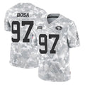 Odoa SF.49ers #97 Nick Bosa Player Arctic Camo Limited Salute To Service Home Game Stitched Jerseys