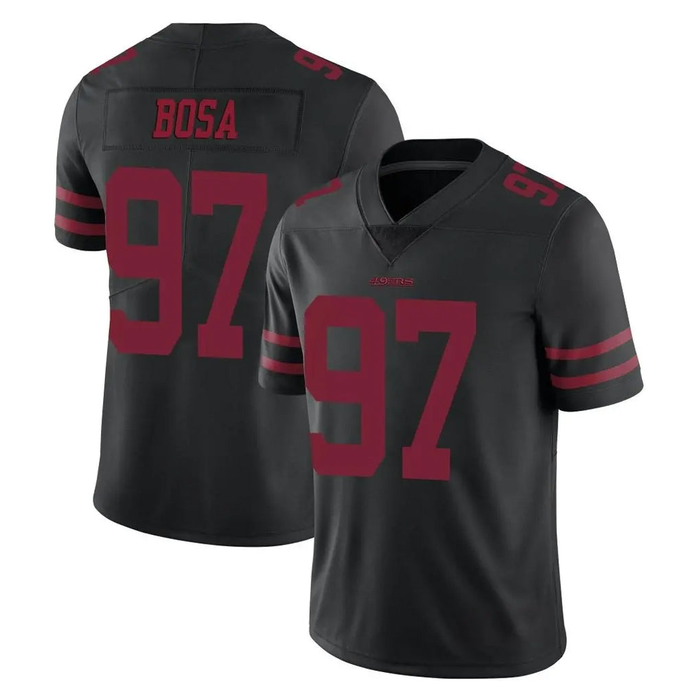 Odoa SF.49ers #97 Nick Bosa Player Black Alternate Limited Vapor Untouchable Home Game Stitched Jerseys