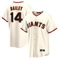 Odoa SF.Giants #14 Patrick Bailey Player Cream Home Game Stitched Jerseys