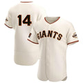 Odoa SF.Giants #14 Patrick Bailey Player Cream Home Limited Elite Stitched Jerseys