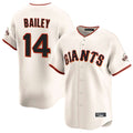 Odoa SF.Giants #14 Patrick Bailey Player Cream Home Limited Stitched Jerseys
