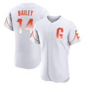 Odoa SF.Giants #14 Patrick Bailey Player White City Connect Home Limited Elite Stitched Jerseys