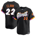 Odoa SF.Giants #22 Will Clark Player Black 2025 City Connect Home Limited Stitched Jerseys