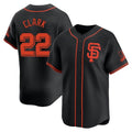 Odoa SF.Giants #22 Will Clark Player Black 2026 Home Limited Stitched Jerseys
