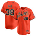 Odoa SF.Giants #38 Robbie Ray Player Orange Home Limited Stitched Jerseys