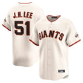 Odoa SF.Giants #51 Jung Hoo Lee Player Cream Home Limited Stitched Jerseys