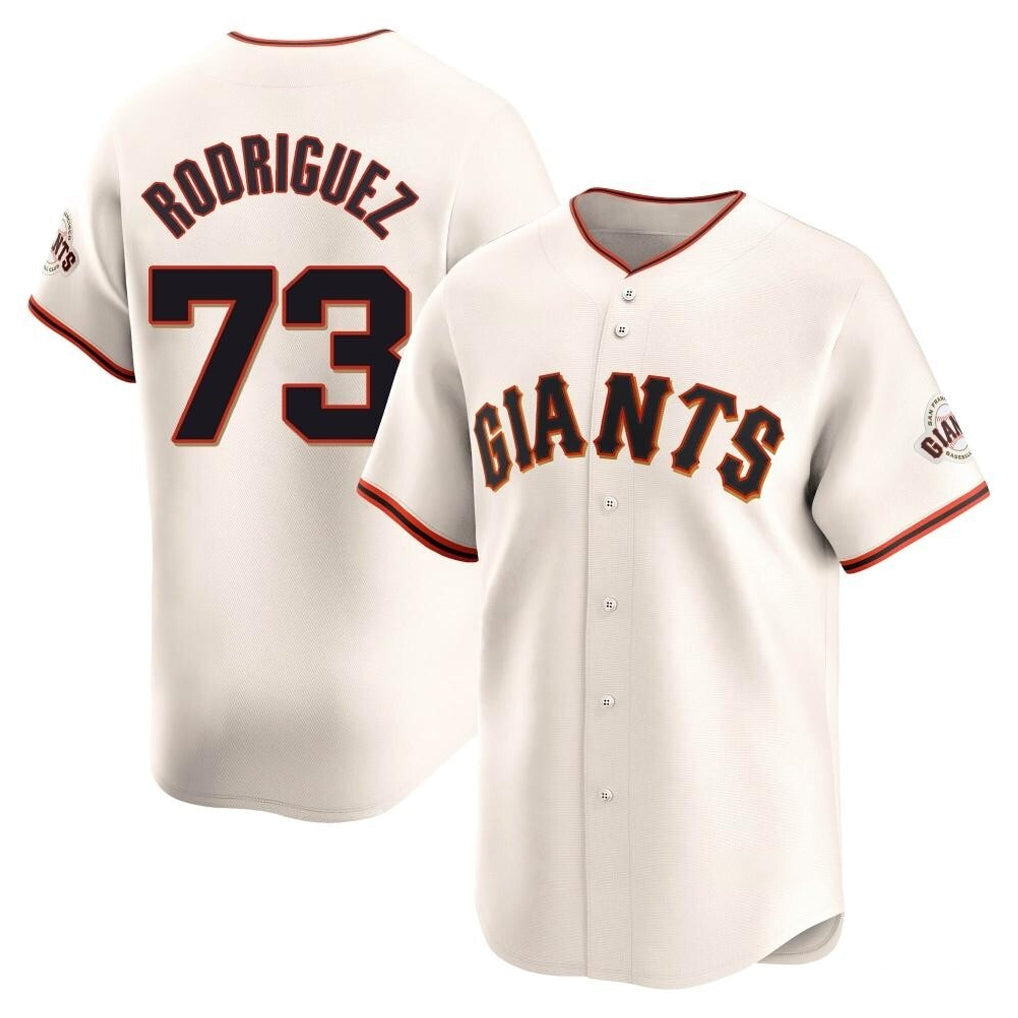 Odoa SF.Giants #73 Randy Rodriguez Player Cream Home Limited Stitched Jerseys