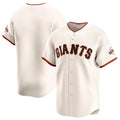 Odoa SF.Giants ## Giants Blank Player Cream Home Limited Stitched Jerseys