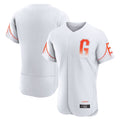 Odoa SF.Giants Blank Player White City Connect Home Limited Elite Stitched Jerseys