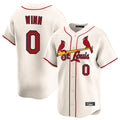 Odoa St. Louis Cardinals #0 Masyn Winn Player Cream Home Limited Stitched Jerseys
