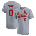Odoa St. Louis Cardinals #0 Masyn Winn Player Gary Home Limited Elite Stitched Jerseys