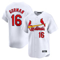 Odoa St. Louis Cardinals #16 Nolan Gorman Player White Home Limited Stitched Jerseys
