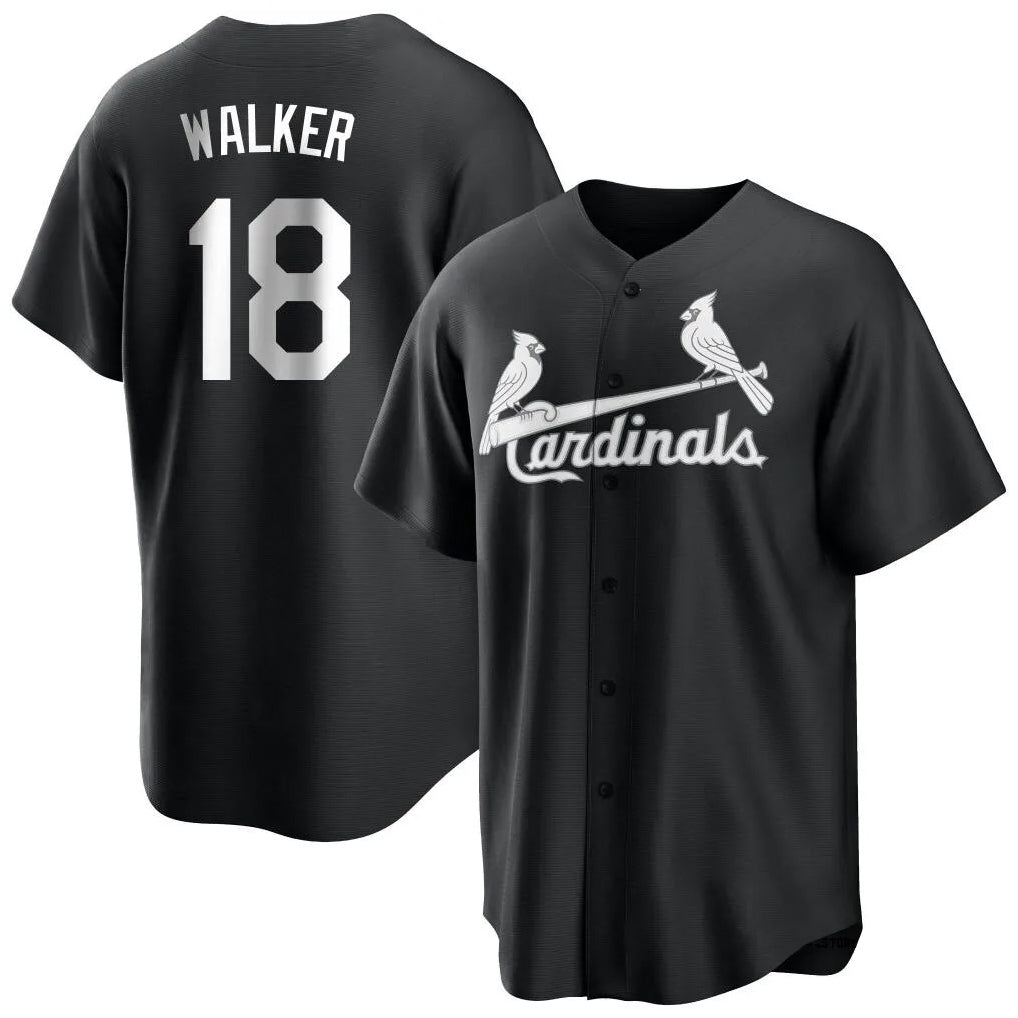 Odoa St. Louis Cardinals #18 Jordan Walker Player Black City Connect Home Limited Stitched Jerseys