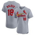 Odoa St. Louis Cardinals #18 Jordan Walker Player Gray Home Limited Elite Stitched Jerseys