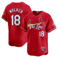 Odoa St. Louis Cardinals #18 Jordan Walker Player Red City Connect Limited Stitched Jerseys