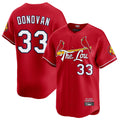 Odoa St. Louis Cardinals #33 Brendan Donovan Player Red City Connect Limited Stitched Jerseys