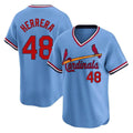 Odoa St. Louis Cardinals #48 Ivan Herrera Player Light Blue City Connect Home T-shirt Stitched Jerseys