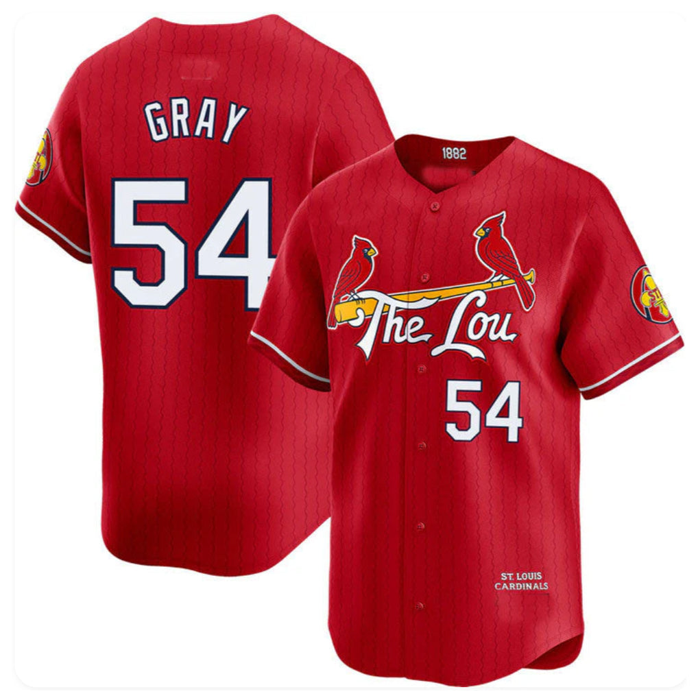 Odoa St. Louis Cardinals #54 Sonny Gray Player Red City Connect Limited Stitched Jerseys