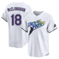 Odoa TB.Rays #18 Shane McClanahan Player White City Connect Home Stitched Jerseys