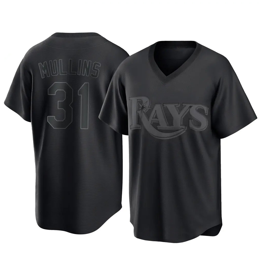 Odoa TB.Rays #31 Cedric Mullins Player Black Home Game Stitched Jerseys