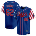 Odoa TB.Rays #62 Jonathan Aranda Player Royal 2025 Independence Day Vapor Premier Limited Stitched Jerseys