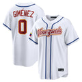 Odoa T.Blue Jays #0 Andres Gimenez Player White 2026 World Series Classic Limited Stitched Jerseys