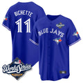 Odoa T.Blue Jays #11 Bo Bichette Player Blue 2025 World Series Rush Limited Stitched Jerseys