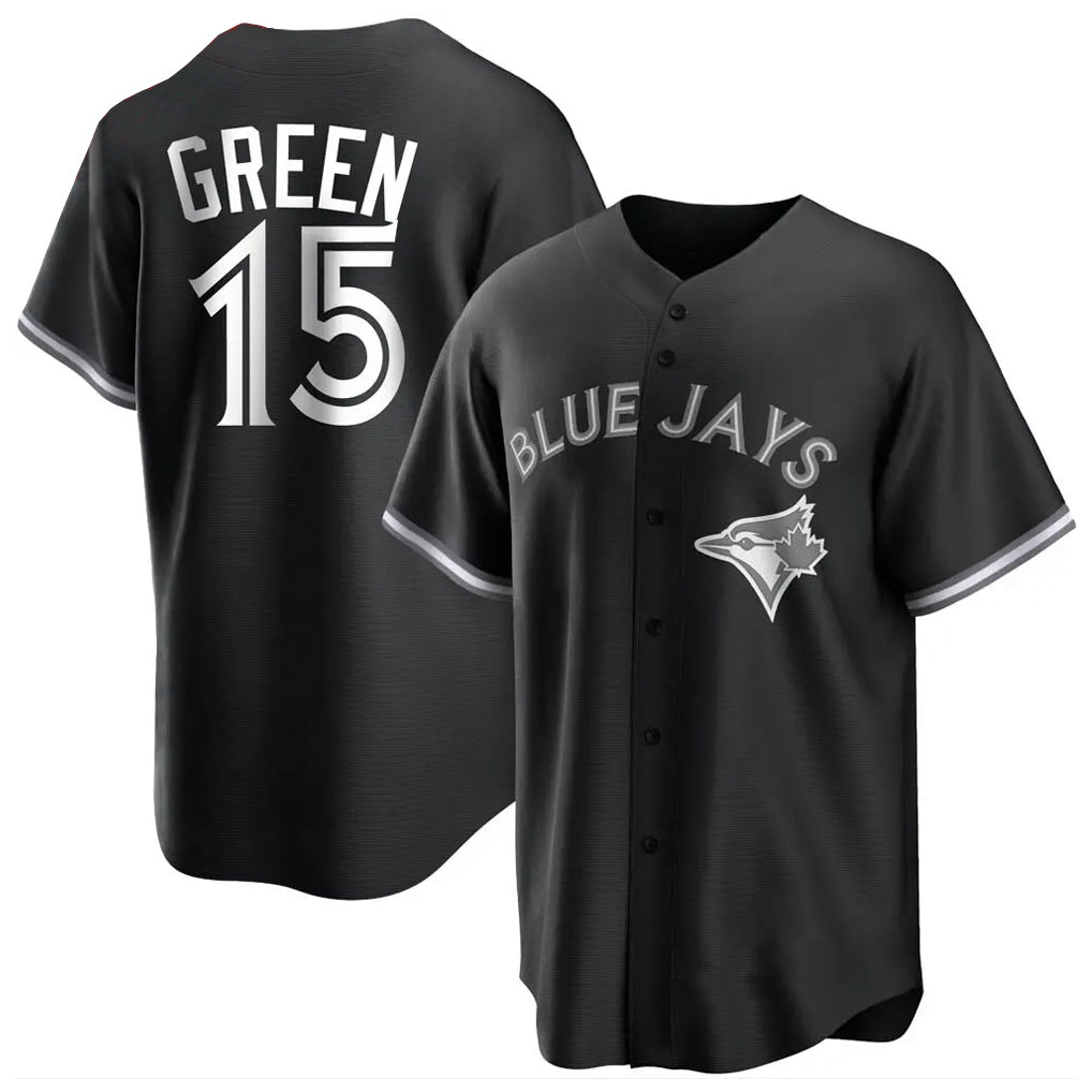 Odoa T.Blue Jays #15 Chad Green Player Black City Connect Limited Stitched Jerseys