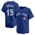 Odoa T.Blue Jays #15 Chad Green Player Royal Home Limited Stitched Jerseys