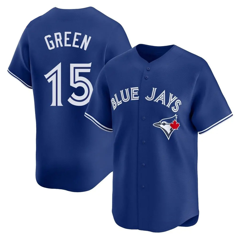 Odoa T.Blue Jays #15 Chad Green Player Royal Home Limited Stitched Jerseys