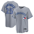 Odoa T.Blue Jays #25 Anthony Santander Player Gray Home Limited Stitched Jerseys