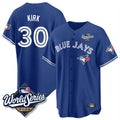Odoa T.Blue Jays #30 Alejandro Kirk Player Royal 2025 World Series Limited Stitched Jerseys