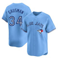 Odoa T.Blue Jays #34 Kevin Gausman Player Blue Home Limited Stitched Jerseys