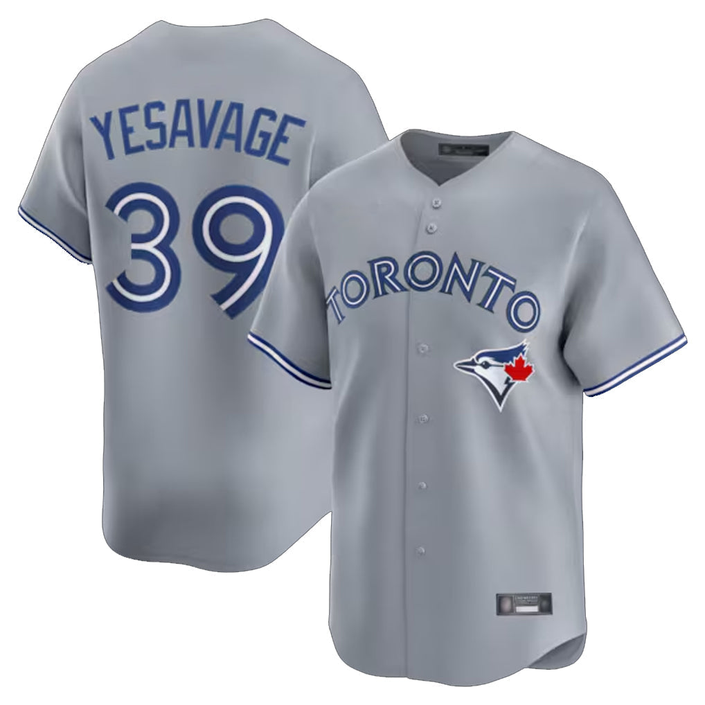 Odoa T.Blue Jays #39 Trey Yesavage Player Gray Home Limited Stitched Jerseys