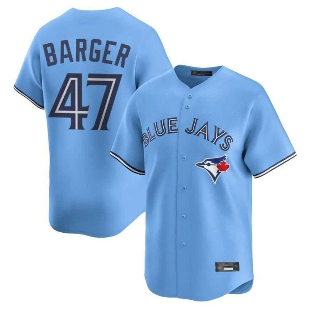 Odoa T.Blue Jays #47 Addison Barger Player Blue Replica Stitched Jerseys