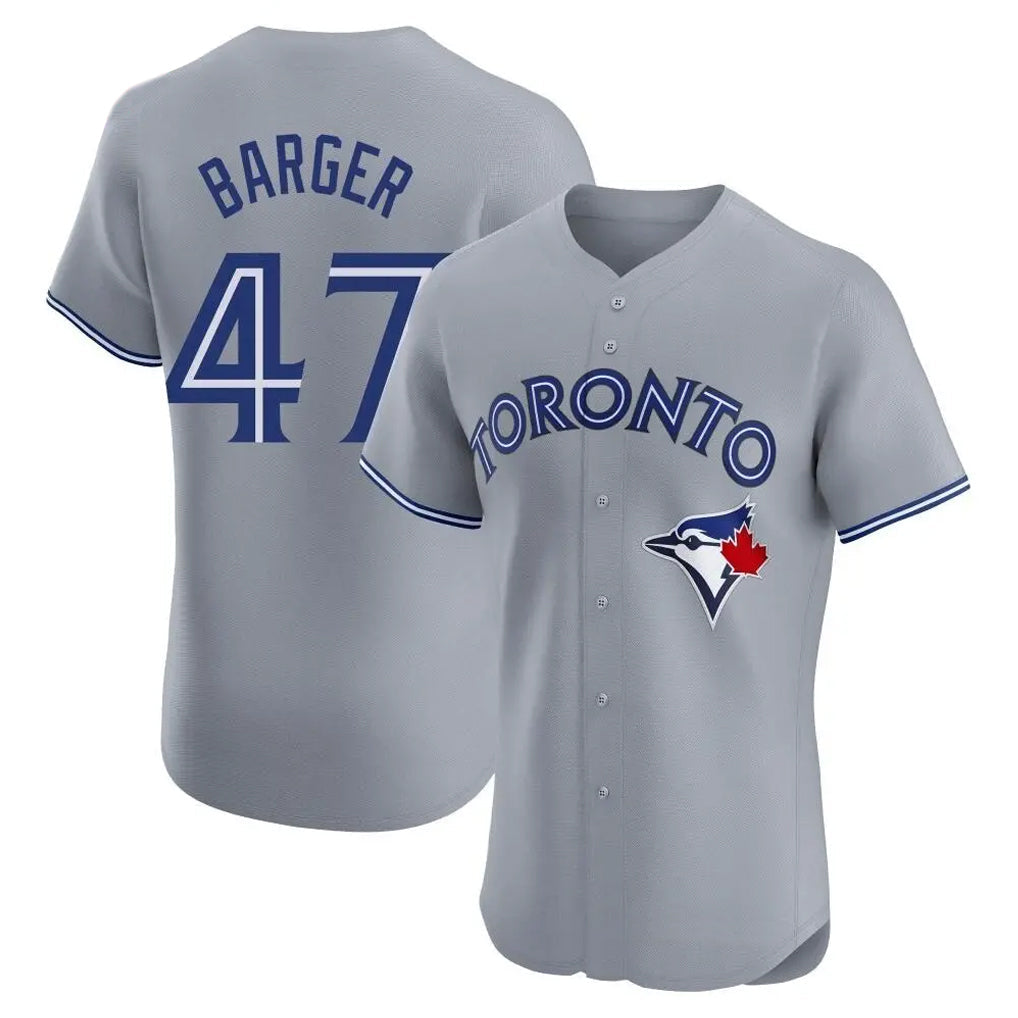 Odoa T.Blue Jays #47 Addison Barger Player Gray Elite Limited Stitched Jerseys