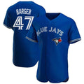 Odoa T.Blue Jays #47 Addison Barger Player Royal Elite Limited Stitched Jerseys