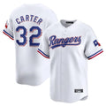 Odoa T.Rangers #32 Evan Carter Player White Home Limited Stitched Jerseys