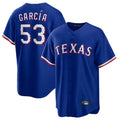 Odoa T.Rangers #53 Adolis Garcia Player Royal Home Limited Game Stitched Jerseys