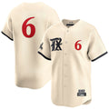 Odoa T.Rangers #6 Josh Jung Player Cream Limited City Connect Cream Stitched Jerseys