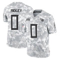 Odoa T.Titans #0 Calvin Ridley Player Arctic Camo Limited Salute to Service Home Game Stitched Jerseys