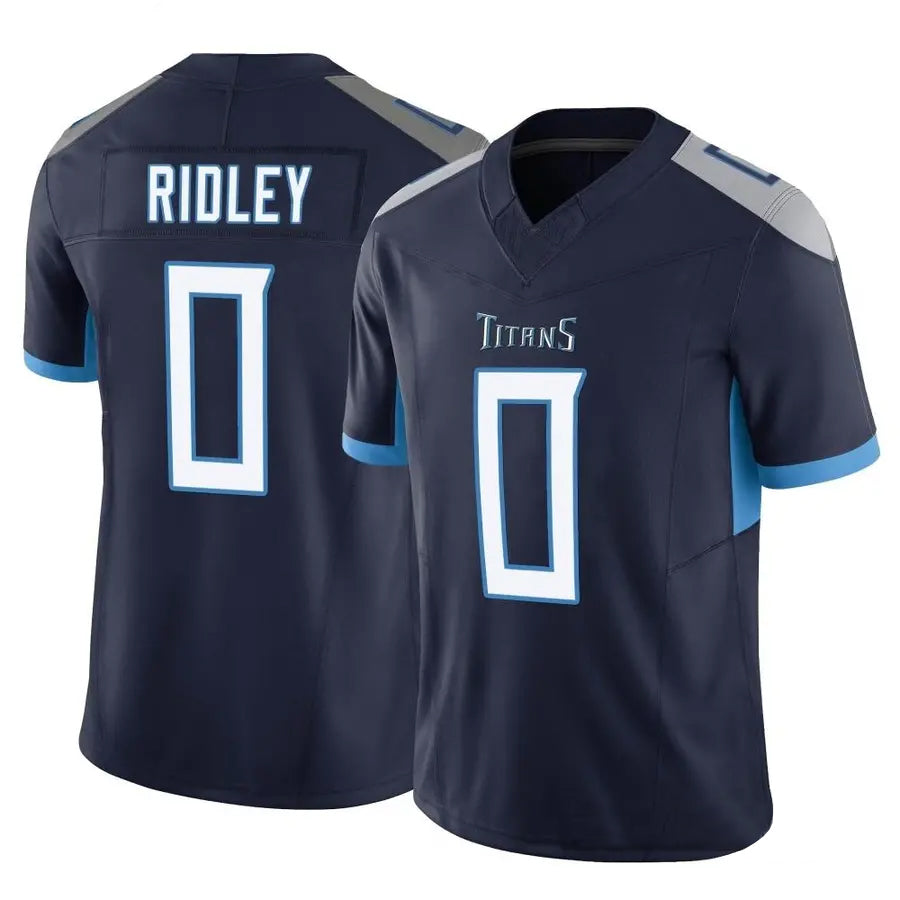 Odoa T.Titans #0 Calvin Ridley Player Navy Vapor F.U.S.E. Limited Stitched Jerseys