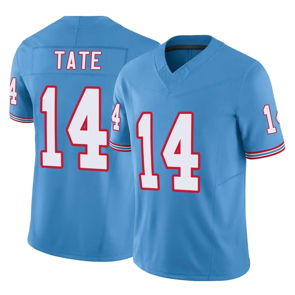 Odoa T.Titans #14 Carnell Tate Player Light Blue Limited Vapor F.U.S.E. Home Game Stitched Jerseys