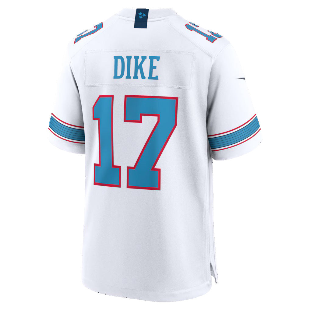 Odoa T.Titans #17 Chimere Dike White Game Stitched Jerseys