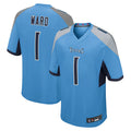 Odoa T.Titans #1 Cameron Ward Player Light Blue Game Stitched Jerseys